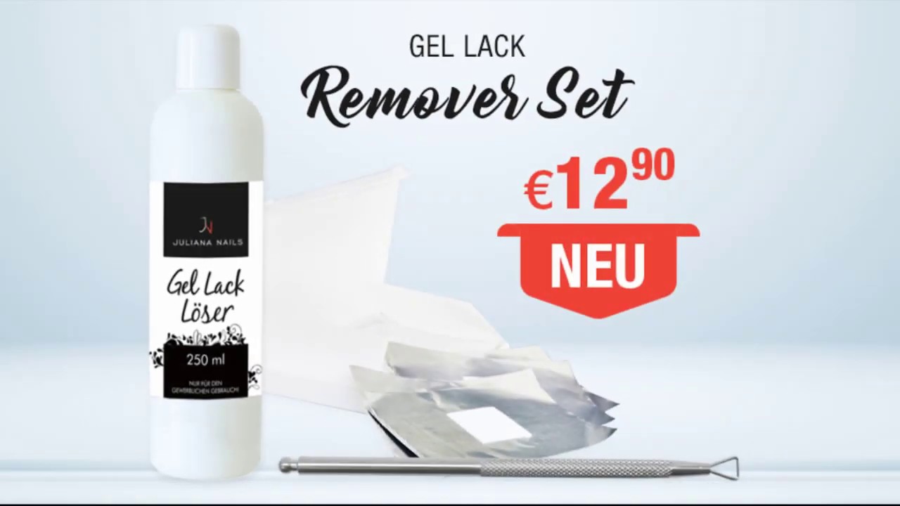 Gel Lack entfernen leicht gemacht! - Juliana Nails