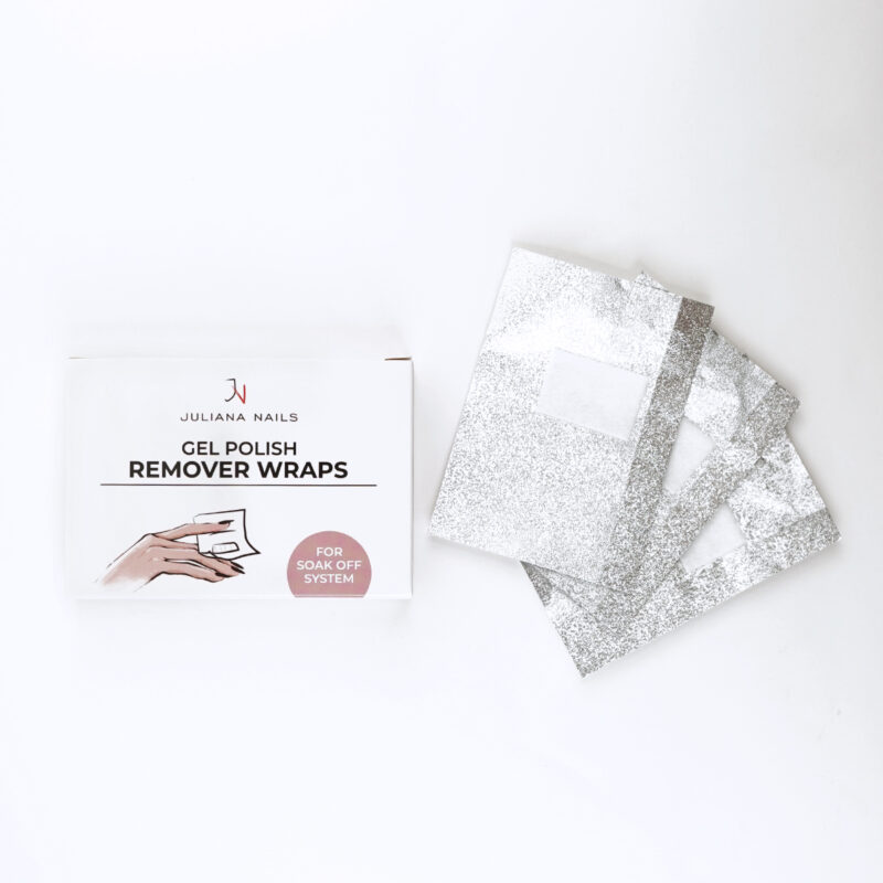Remover Wraps – folija za uklanjanje gel laka s noktiju (20 kom.)