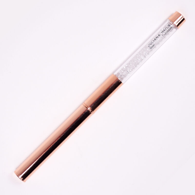 Juliana Nails kist za gel sa zaštitnom kapicom – Ovalni – rose gold