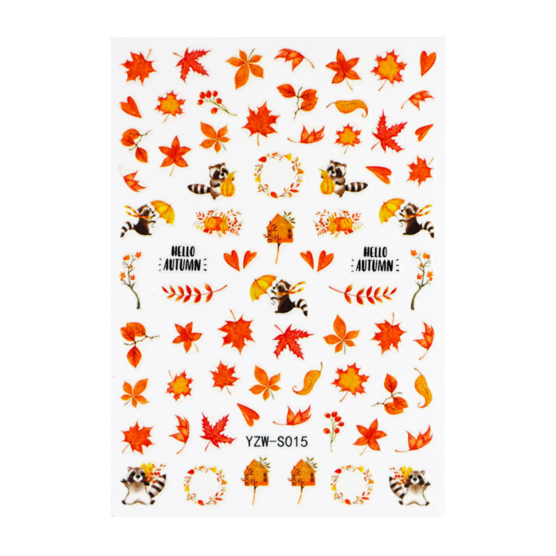 NA4039 Nail Sticker – Hello Autumn 12