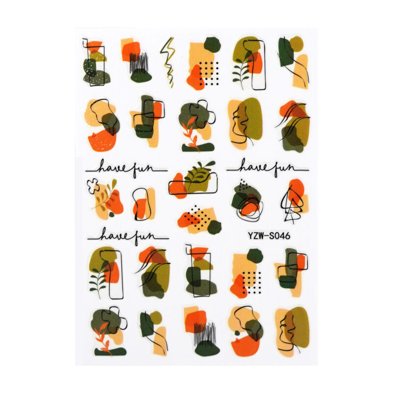 NA4048 Nail Sticker – Just Art 5