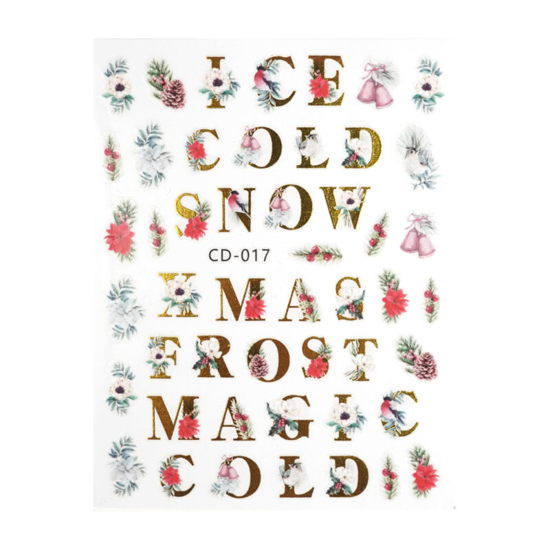 NA1200 Nail Sticker – X-Mas Time 1