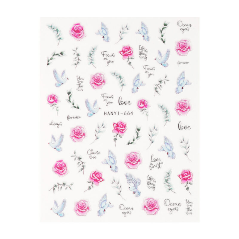 Nail Sticker – Spring Romance 1