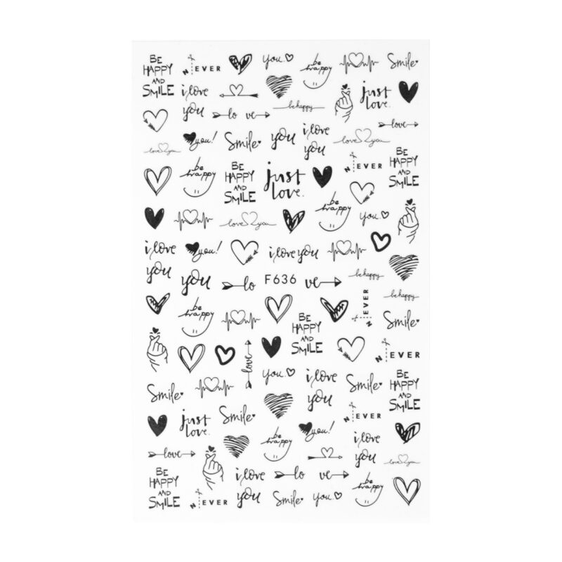Nail Sticker – Heart Whisper 6