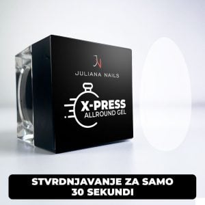 X-Press Allround Gel – 30 sek. – Milky White