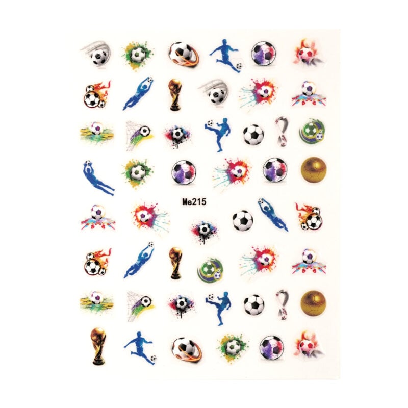 NA4083 Nail Sticker – Football Fever 1