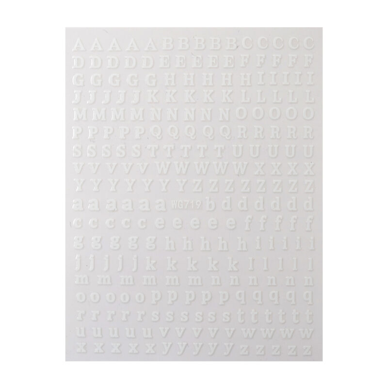 Nail Sticker – Letter Love 1