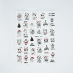 Nail Sticker - Christmas Lights 7