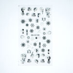 5D Nail Sticker - Snowy Wishes