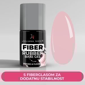 Fiber Rubber Base Gel - Sweet Rose