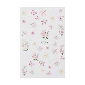 3D Nail Sticker - Flower Power 2