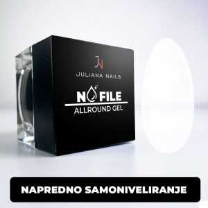 No File Allround Gel - Milky White
