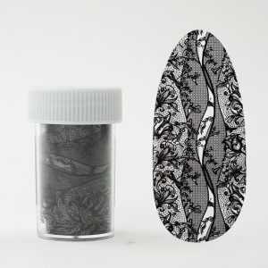 Transfer folija - Mystic Lace - Crna