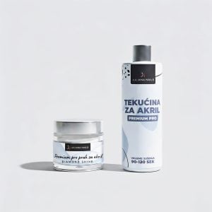 Acrylic Base Duo – Premium Pro tekućina + Prah za akril